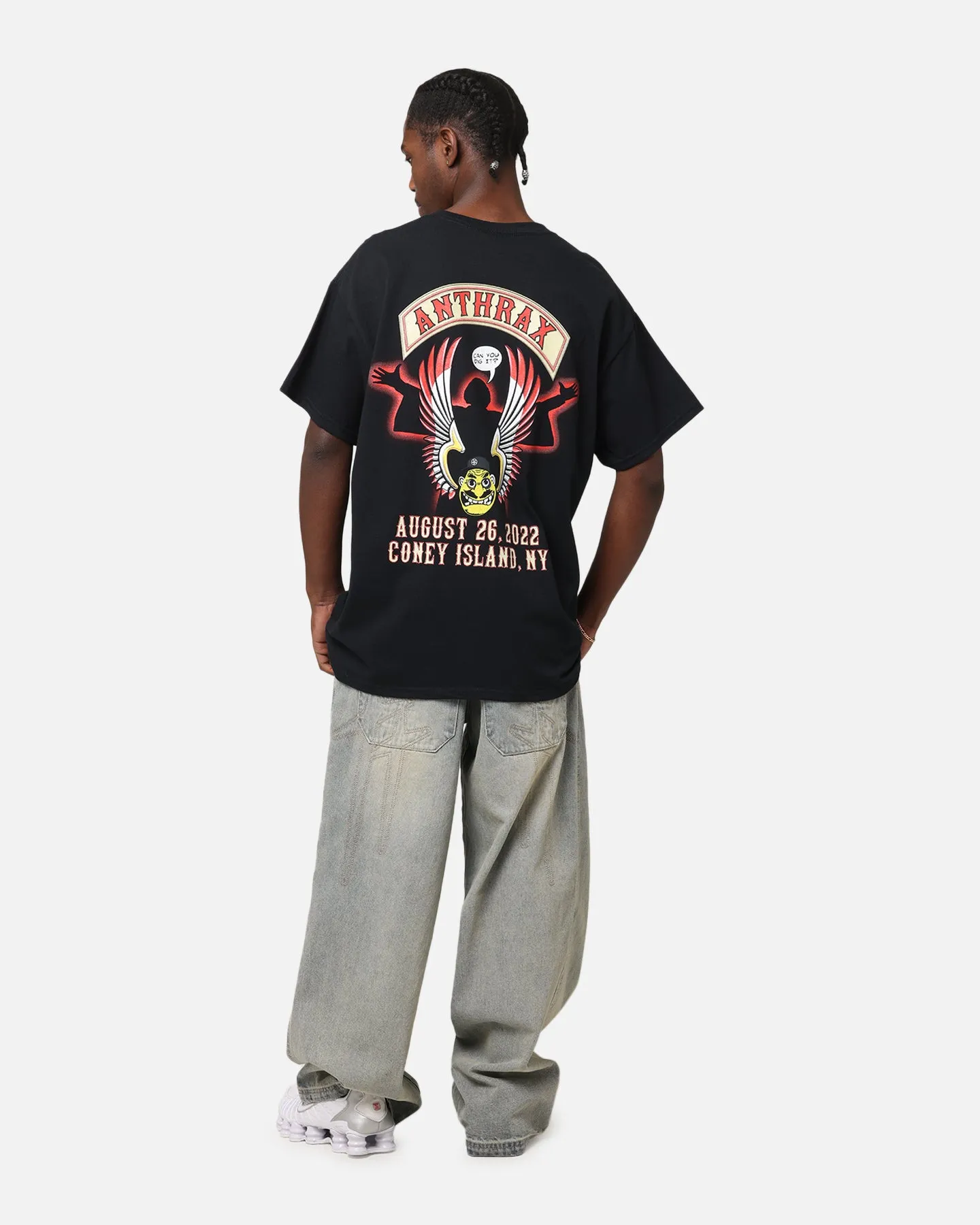 Anthrax Coney Island T-Shirt Black