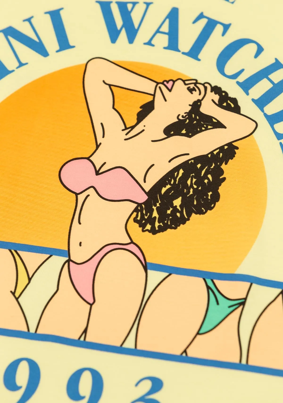 Bikini Watchers Tee - Neon