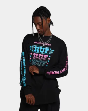 HUF Factory Rider Long Sleeve T-Shirt Black