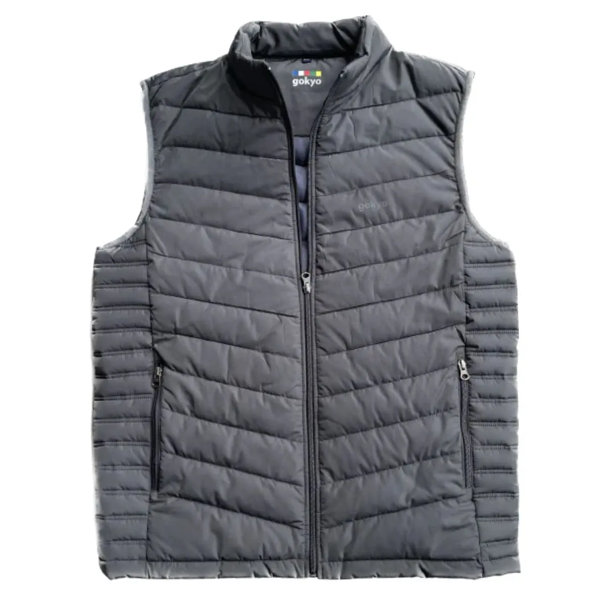 K2 Down Vest Jacket - Sherpa Series - Grey