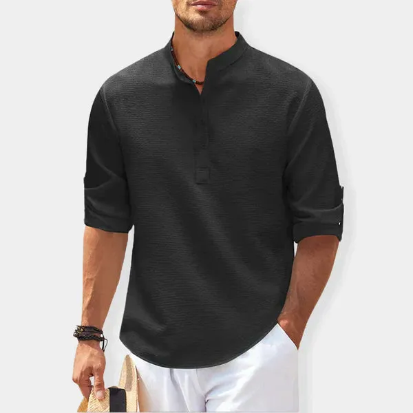 Lightweight Coastal Polo for Spring/Summer