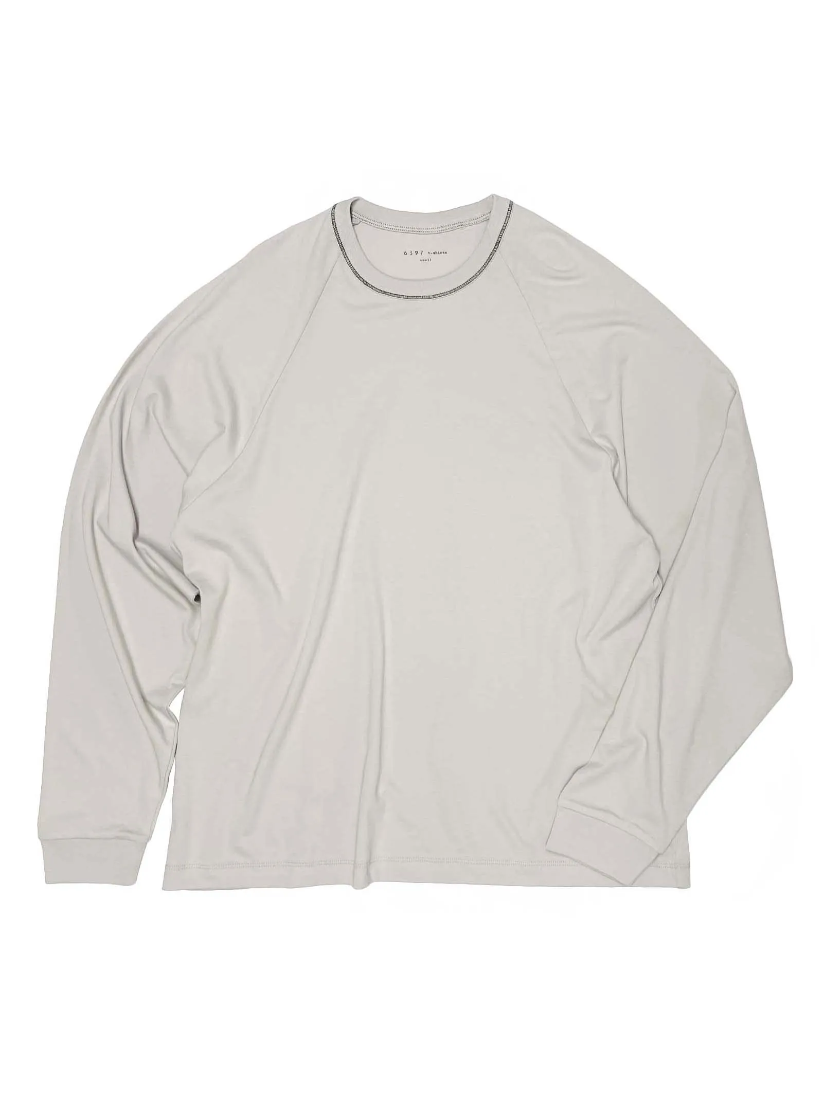 L/S Raglan T in Pebble