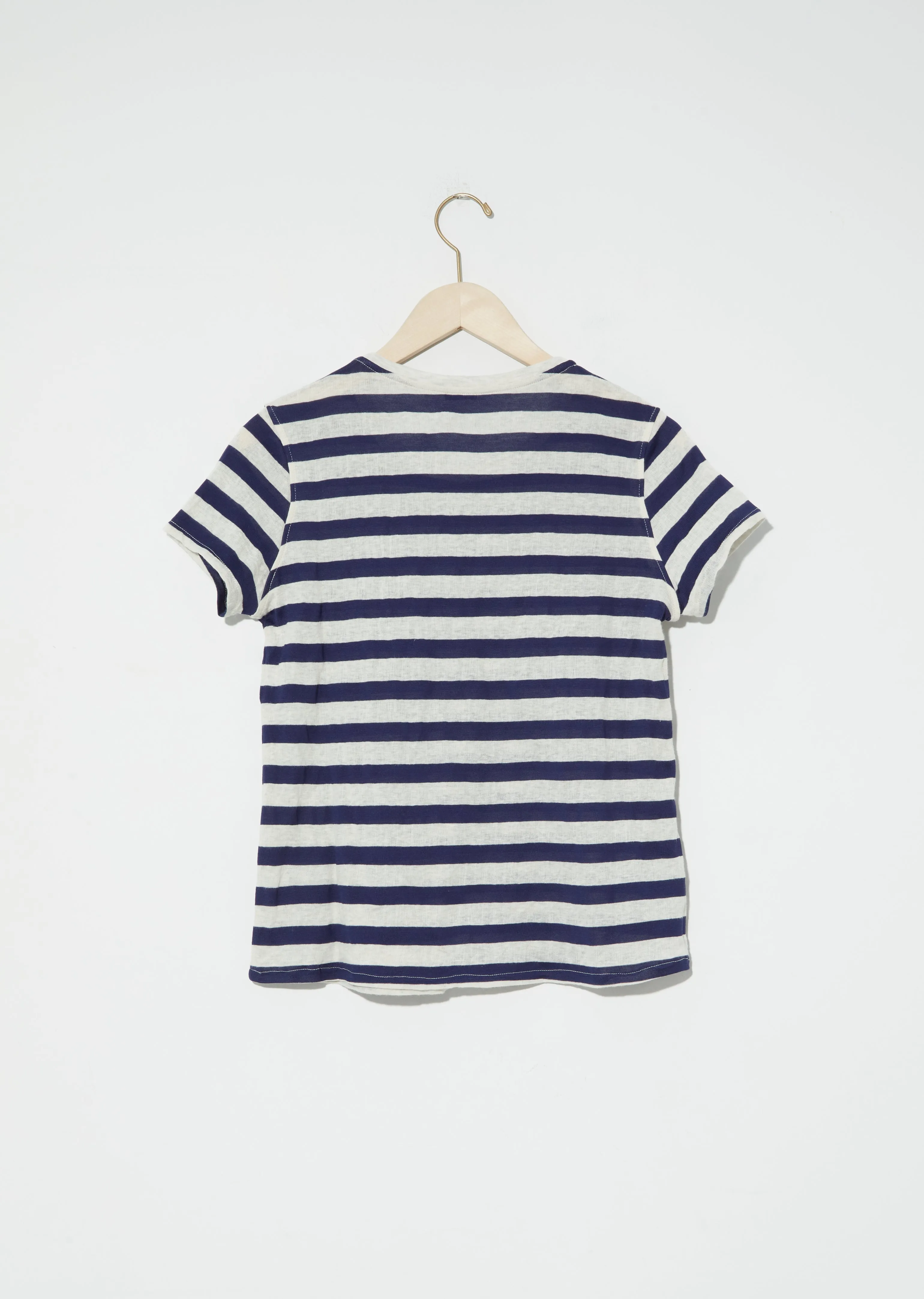 Metallic Jersey Stripe Boy Tee