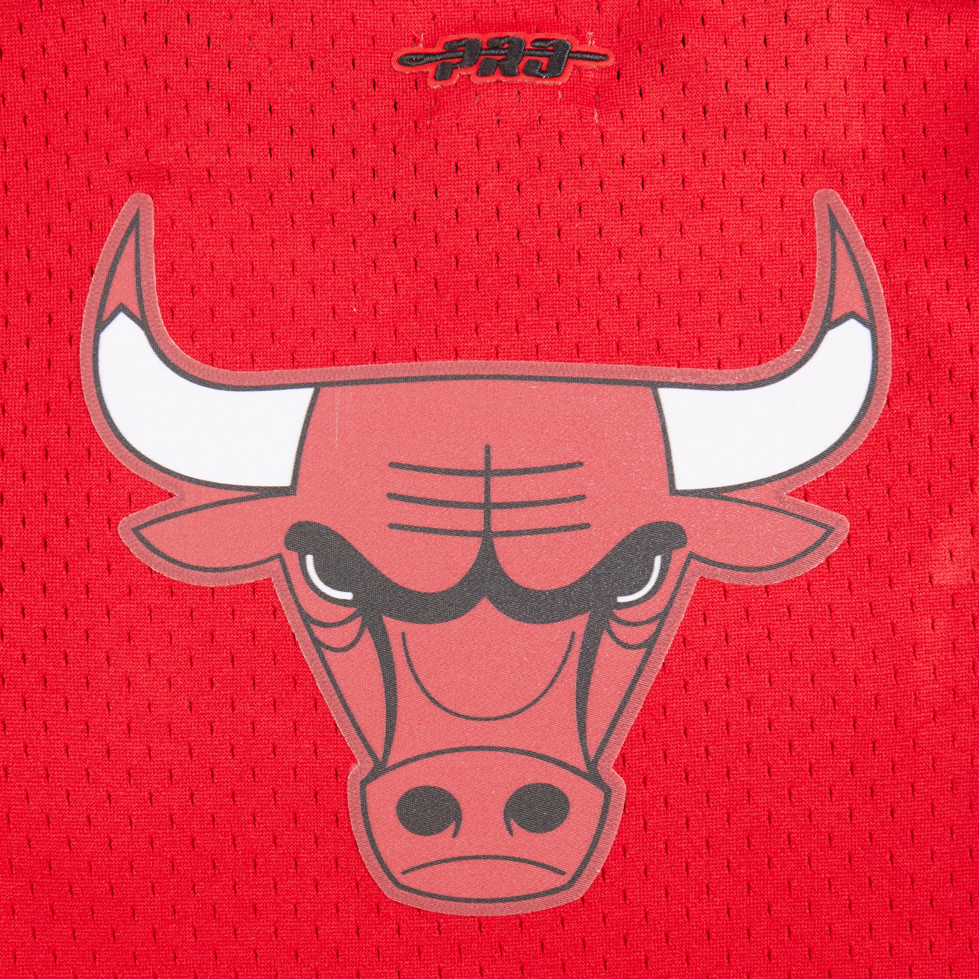NBA CHICAGO BULLS CLASSIC LITTLE BOYS SHORT SLEEVE MESH TEE (RED/BLACK)