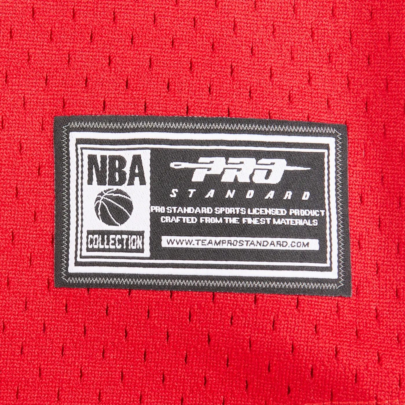 NBA CHICAGO BULLS CLASSIC LITTLE BOYS SHORT SLEEVE MESH TEE (RED/BLACK)