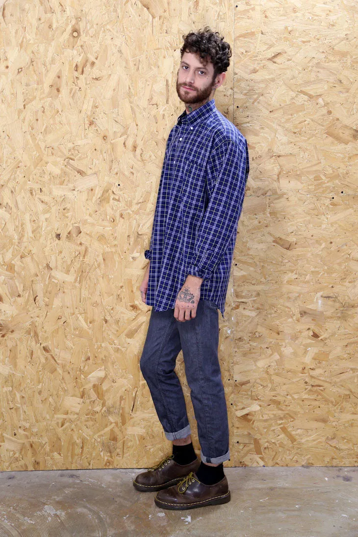 Polo Ralph Lauren Long Sleeved Blue Checked Shirt