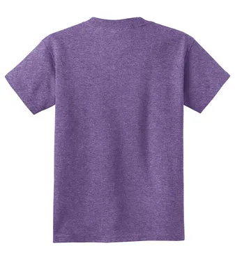 Port & Company Adult Core Cotton Tee - Heather Purple