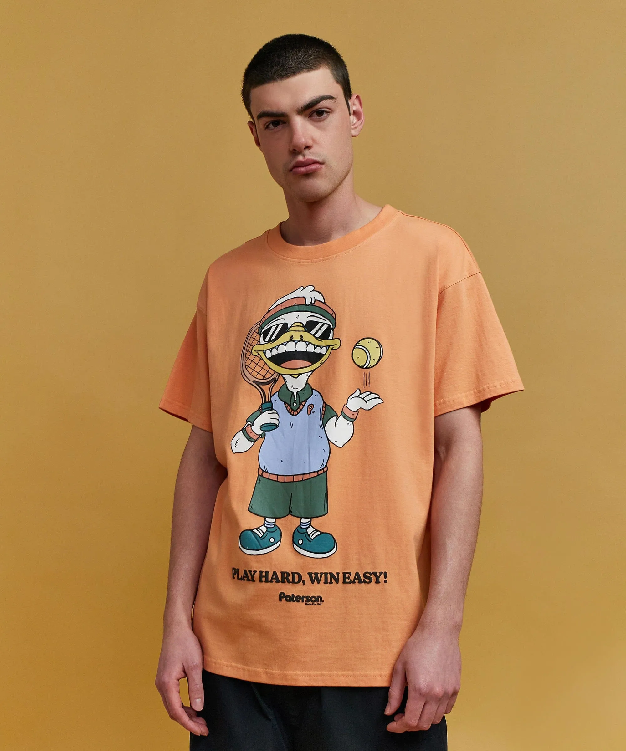 Quack Short Sleeve Tee - Canyon Sunset