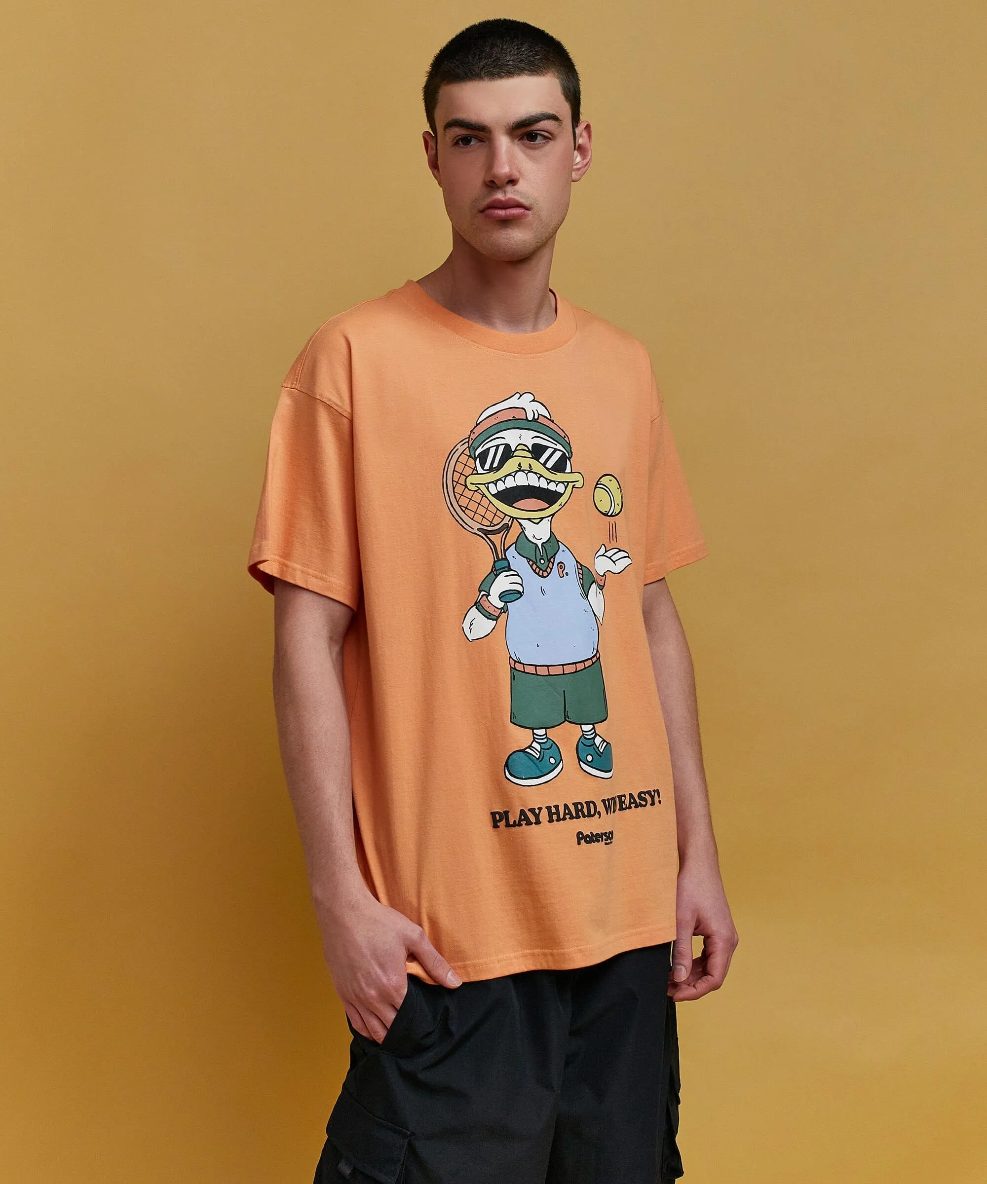 Quack Short Sleeve Tee - Canyon Sunset
