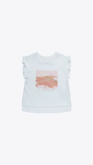 Short Sleeve T-Shirt "Dune" Visual with Glitter