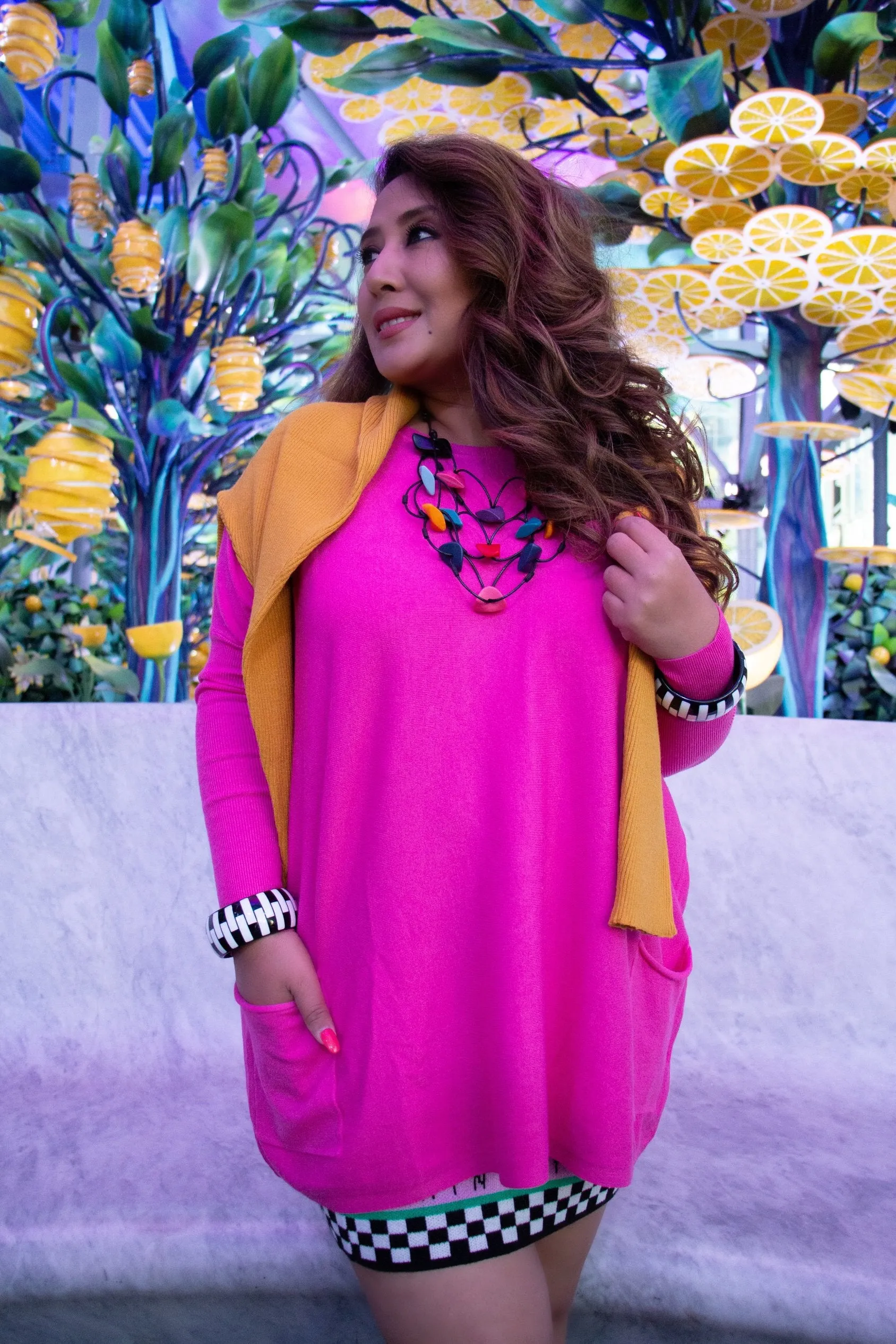 Slouchy Pockets Sweater