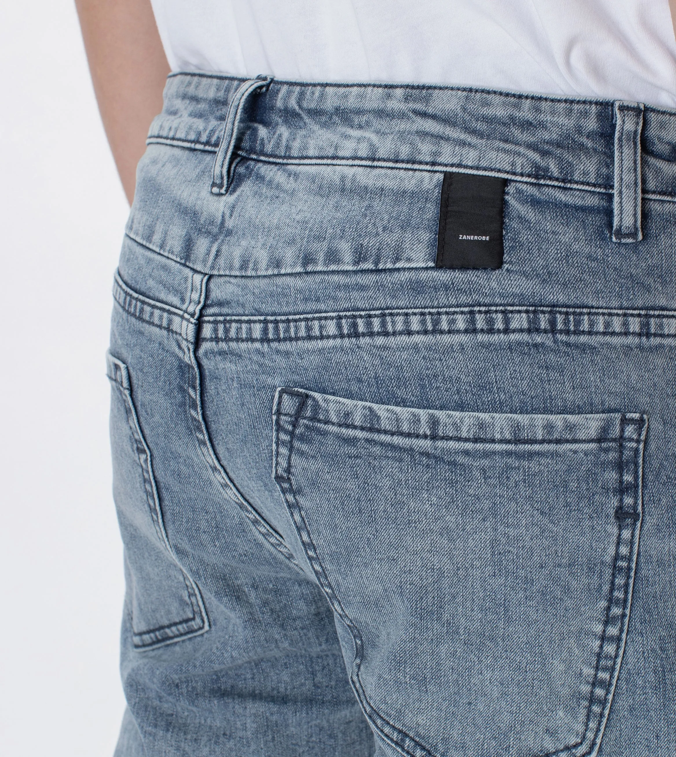 Su Blow Denim Mid Blonde