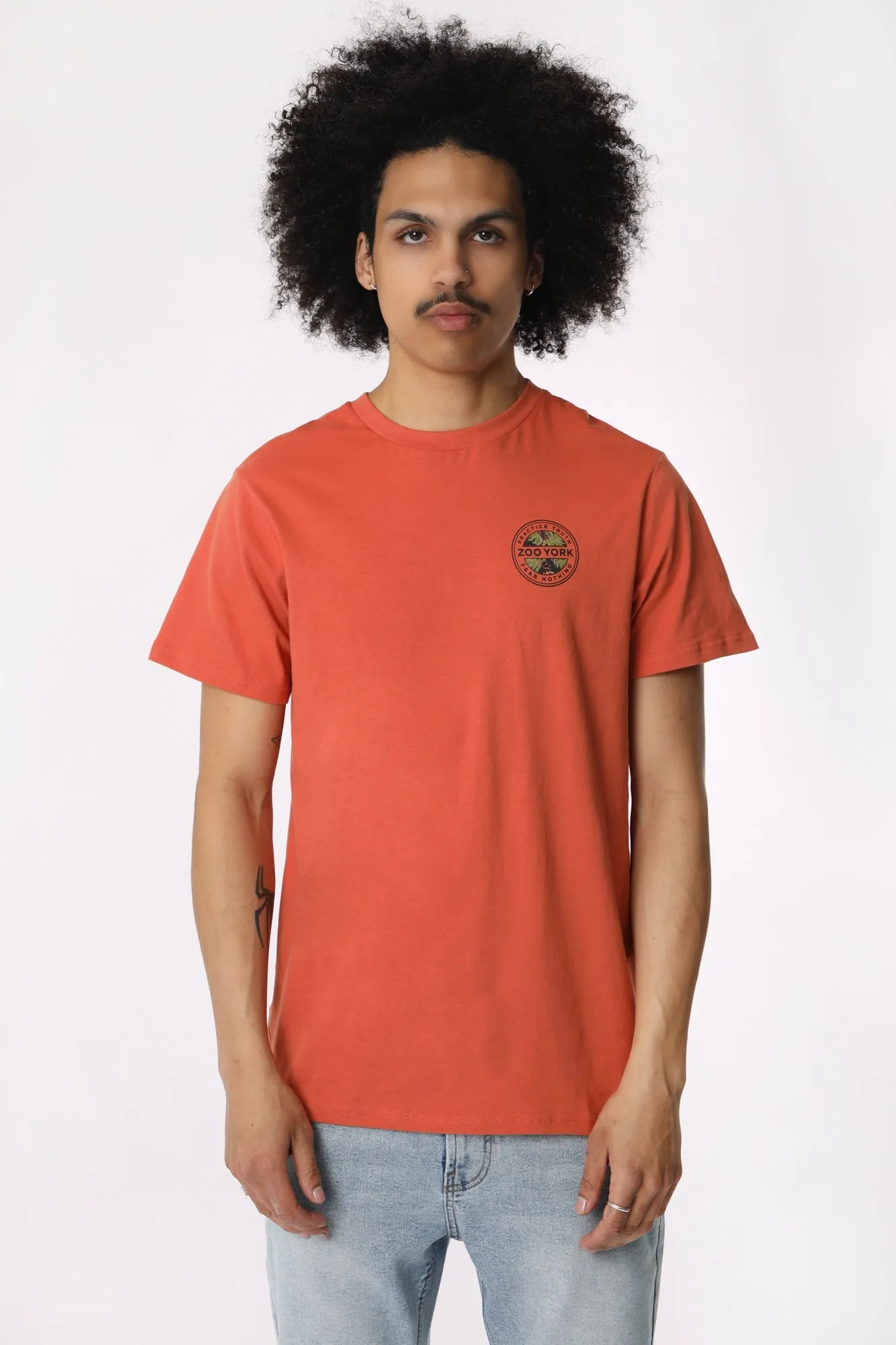 T-Shirt Imprimé Logo Tropical Zoo York Homme