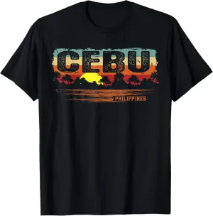 Vintage Sunset Philippines - Cebu T-Shirt